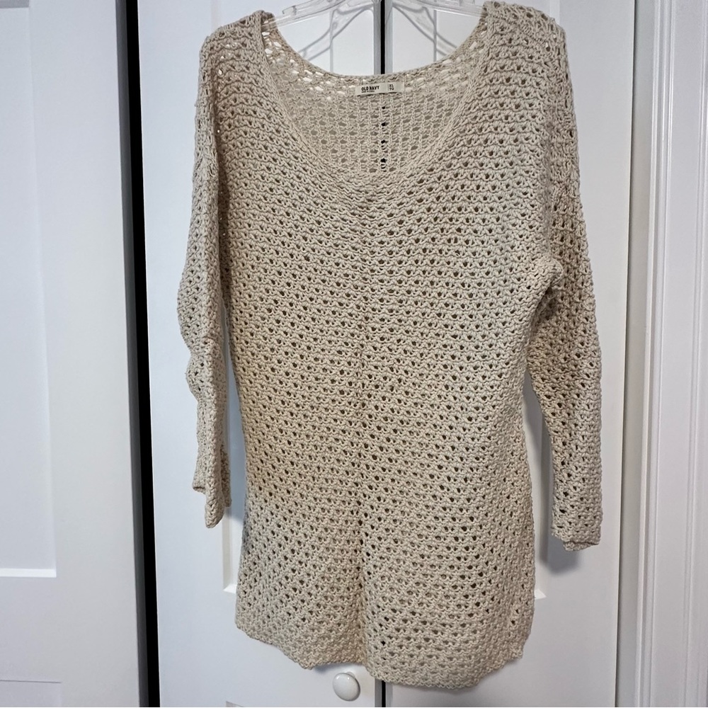Old Navy vintage crochet top (XL)